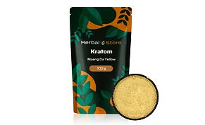 Kratom Maeng Da Kapuas Hulu Yellow - prášek z listů