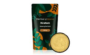 Kratom Maeng da Gold - prášek z listů