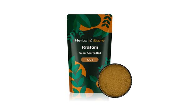 Kratom Super Agatha Red - prášek z listů