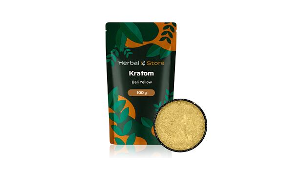 Kratom Bali Yellow - prášek z listů