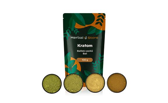 Kratom Bali - Balíček vzorků