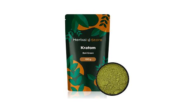 Kratom Bali Green - prášek z listů