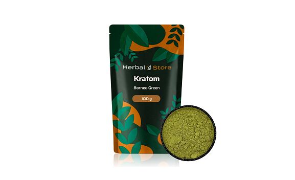 Kratom Borneo Green - prášek z listů