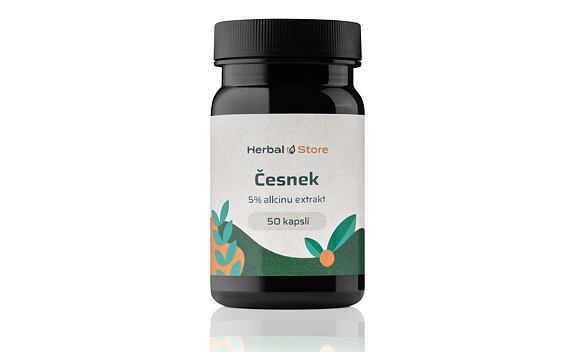 Česnek kapsle - extrakt s 5% alicinu